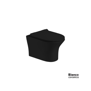 ΛΕΚΑΝΗ BIANCO CERAMICA AIDA RIMLESS ΚΡΕΜΑΣΤΗ AD11000SC-400 48.5εκ.