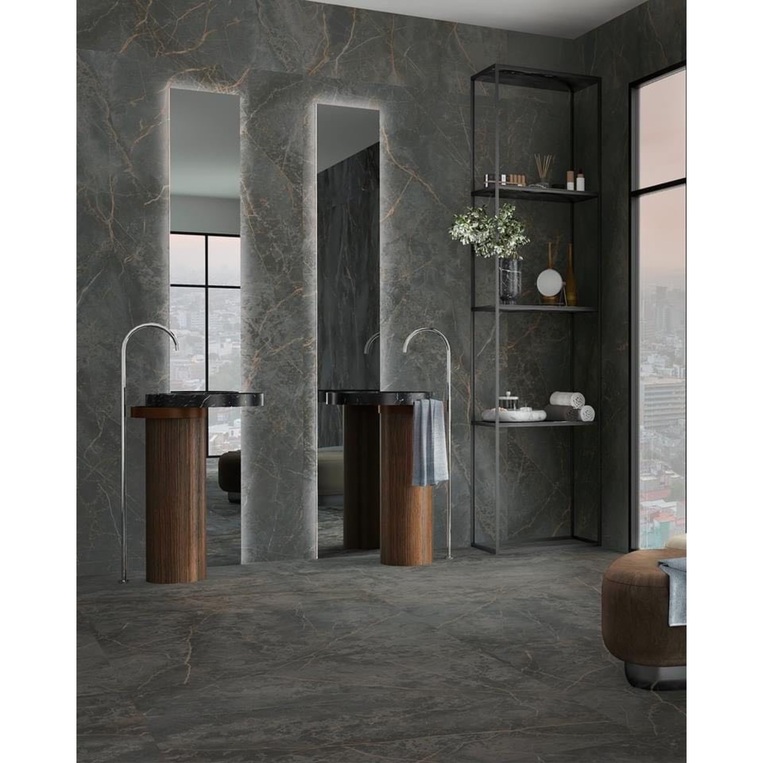 ΠΛΑΚΑΚΙ MANHATTAN DARK NATURAL RETT 60x120