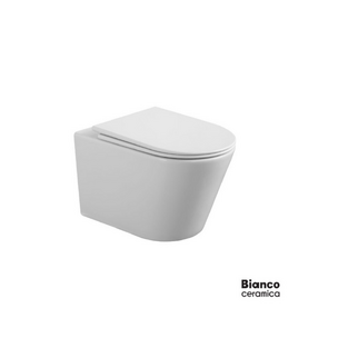 ΛΕΚΑΝΗ BIANCO CERAMICA KATA 110 RIMLESS ΚΡΕΜΑΣΤΗ KT11000SC-300 49εκ.