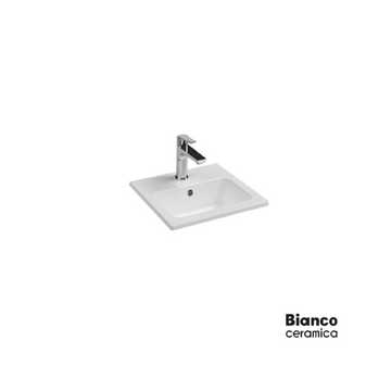 ΝΙΠΤΗΡΑΣ BIANCO CERAMICA ΕΠΙΚΑΘΗΜΕΝΟΣ FLAT 46 37040-300 40x36εκ.