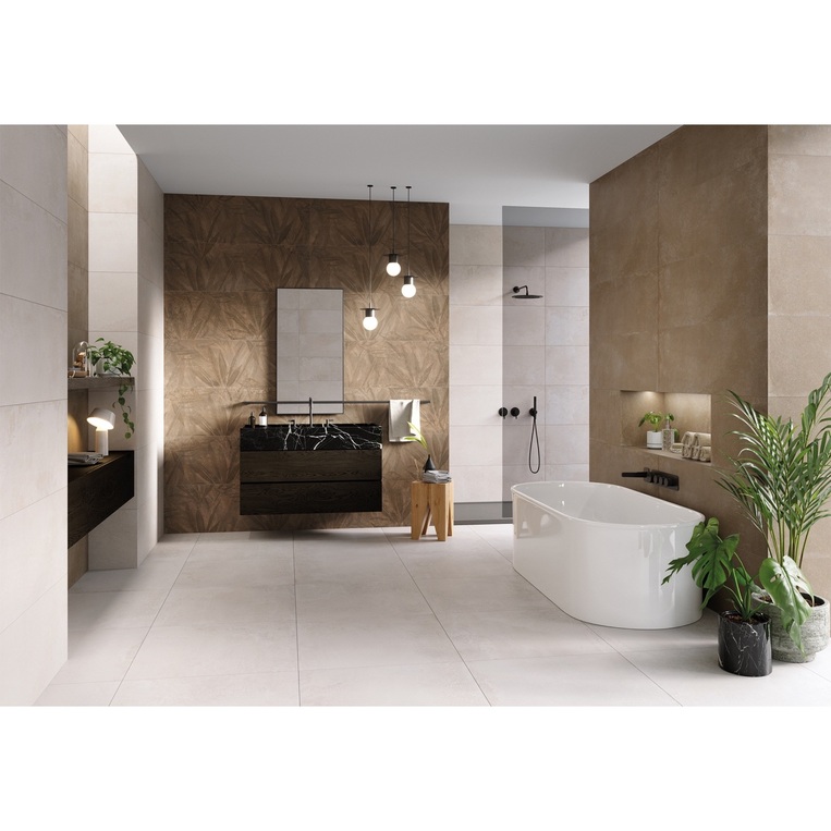 ΠΛΑΚΑΚΙ CHROME BLANCO RETT 75x75