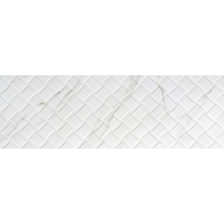 ΠΛΑΚΑΚΙ MARBLEOUS ART SILK WHITE RETT 40x120