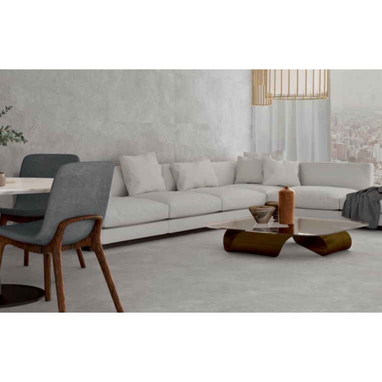 ΠΛΑΚΑΚΙ LIMESTONE GREY RETT 60x120