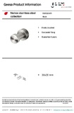 ΑΓΓΙΣΤΡΟ NEMOX 6513-110 INOX GEESA