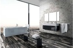ΠΛΑΚΑΚΙ LARVIK BLACK RETT 20x120