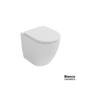 ΛΕΚΑΝΗ BIANCO CERAMICA LENTA 3803 RIMLESS Υ.Π BACK TO WALL 380300C-300 52εκ.