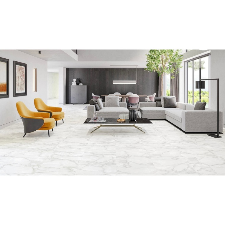ΠΛΑΚΑΚΙ LAON BLANCO RETT 60x60