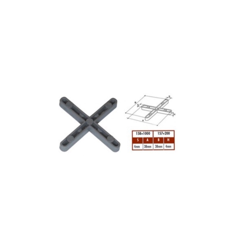 ΣΤΑΥΡΟΙ 4mm RAIMONDI 1000ΤΕΜ.