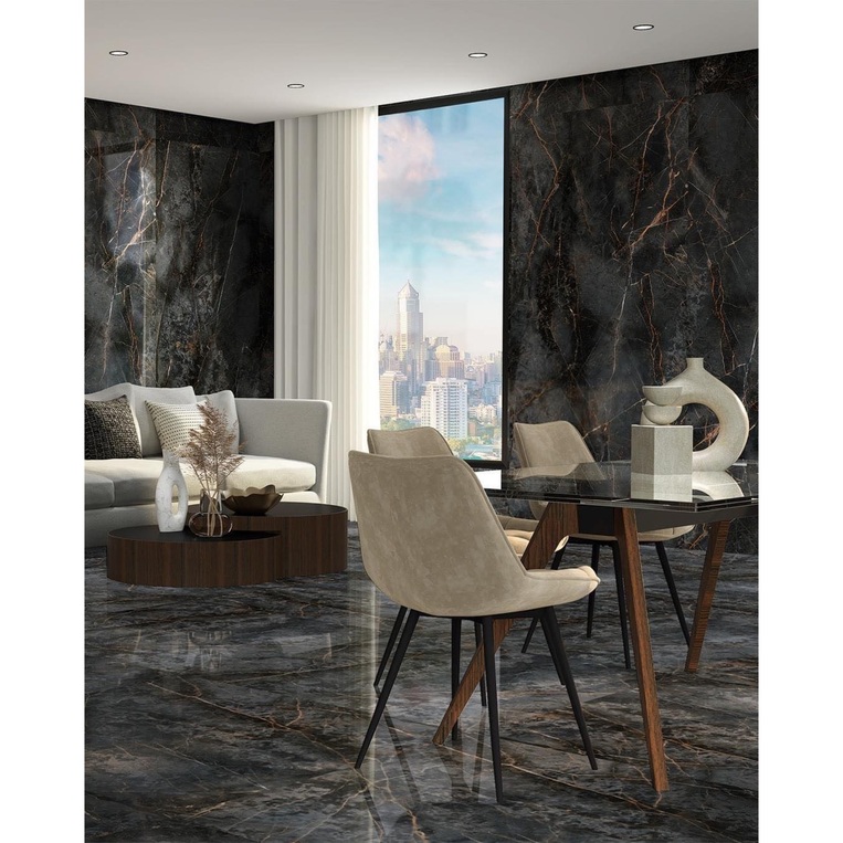 ΠΛΑΚΑΚΙ MANHATTAN MIDNIGHT PULIDO RETT 60x120