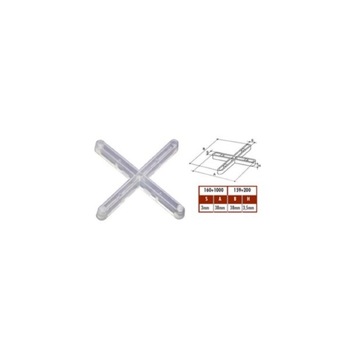 ΣΤΑΥΡΟΙ 3mm RAIMONDI 1000ΤΕΜ.