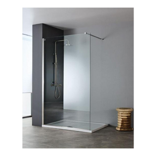 ΔΙΑΧΩΡΙΣΤΙΚΟ DEVON IWIS WALK-IN INOX BRUSHED CLEAN GLASS