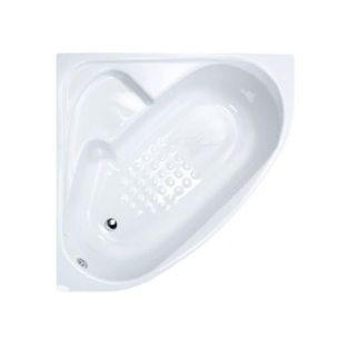 ΜΠΑΝΙΕΡΑ SANITEC SAMANTHA ΓΩΝΙΑΚΗ 105x105 ΑΚΡΥΛΙΚΗ