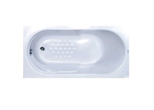 ΜΠΑΝΙΕΡΑ SANITEC GLORIA 160x70 ΑΚΡΥΛΙΚΗ