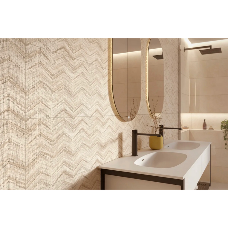 ΠΛΑΚΑΚΙ SAN FRANCISCO ART BEIGE RETT 30x90
