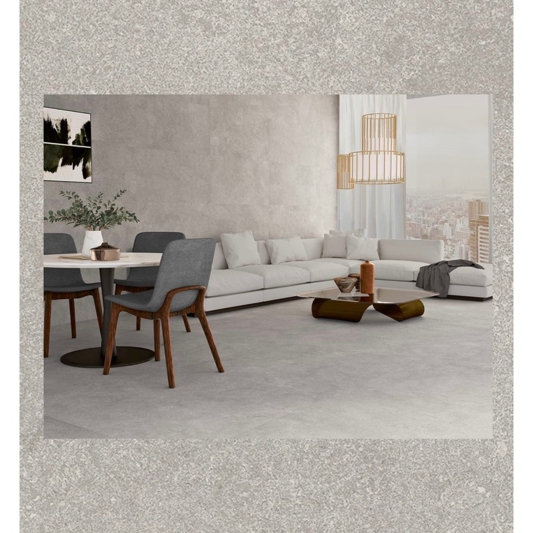 ΠΛΑΚΑΚΙ LIMESTONE GREY RETT 60x120