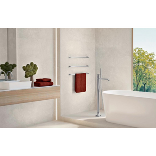 ΠΛΑΚΑΚΙ LIMESTONE IVORY RETT 60x120