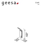 ΑΓΓΙΣΤΡΟ CRAFT 1545-110 ΧΡΩΜΙΟ GEESA