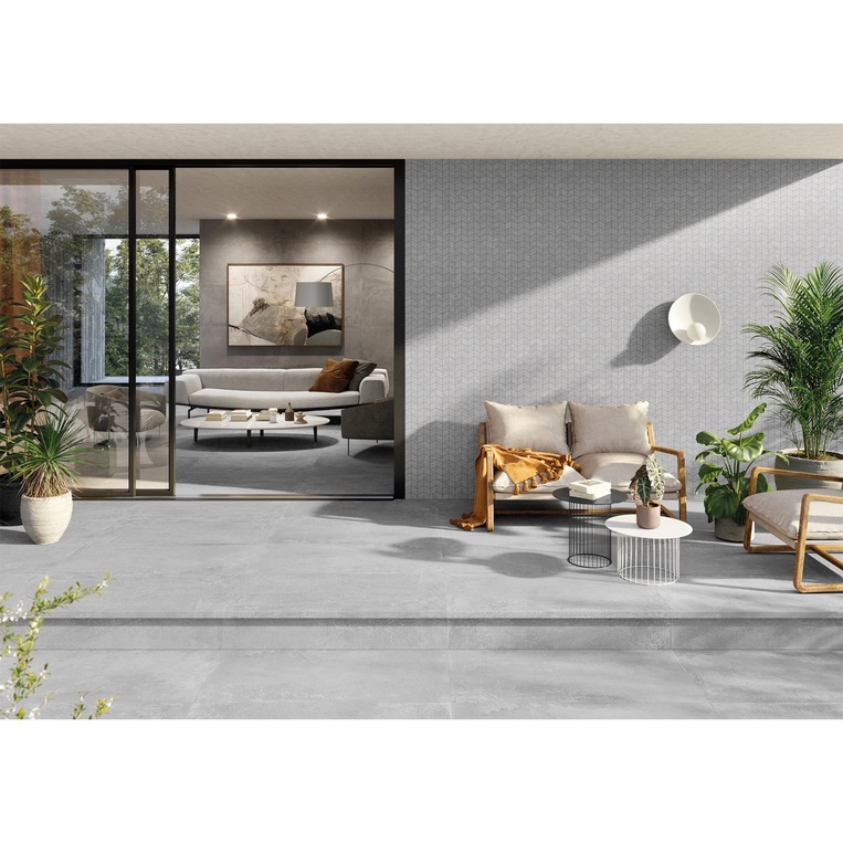 ΠΛΑΚΑΚΙ CHROME GRIS RETT 75x75