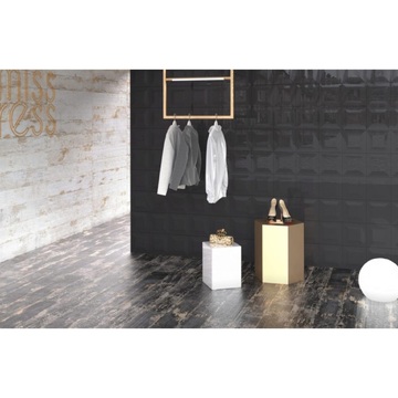 ΠΛΑΚΑΚΙ LARVIK BLACK RETT 20x120