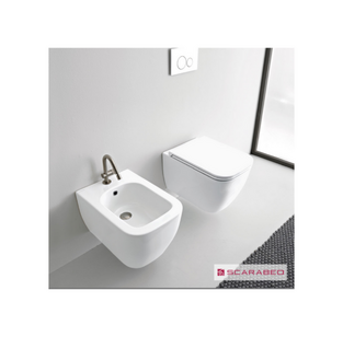 ΛΕΚΑΝΗ SCARABEO TEOREMA CLEAN FLUSΗ® ΚΡΕΜΑΣΤΗ 512600SC-301 52εκ.